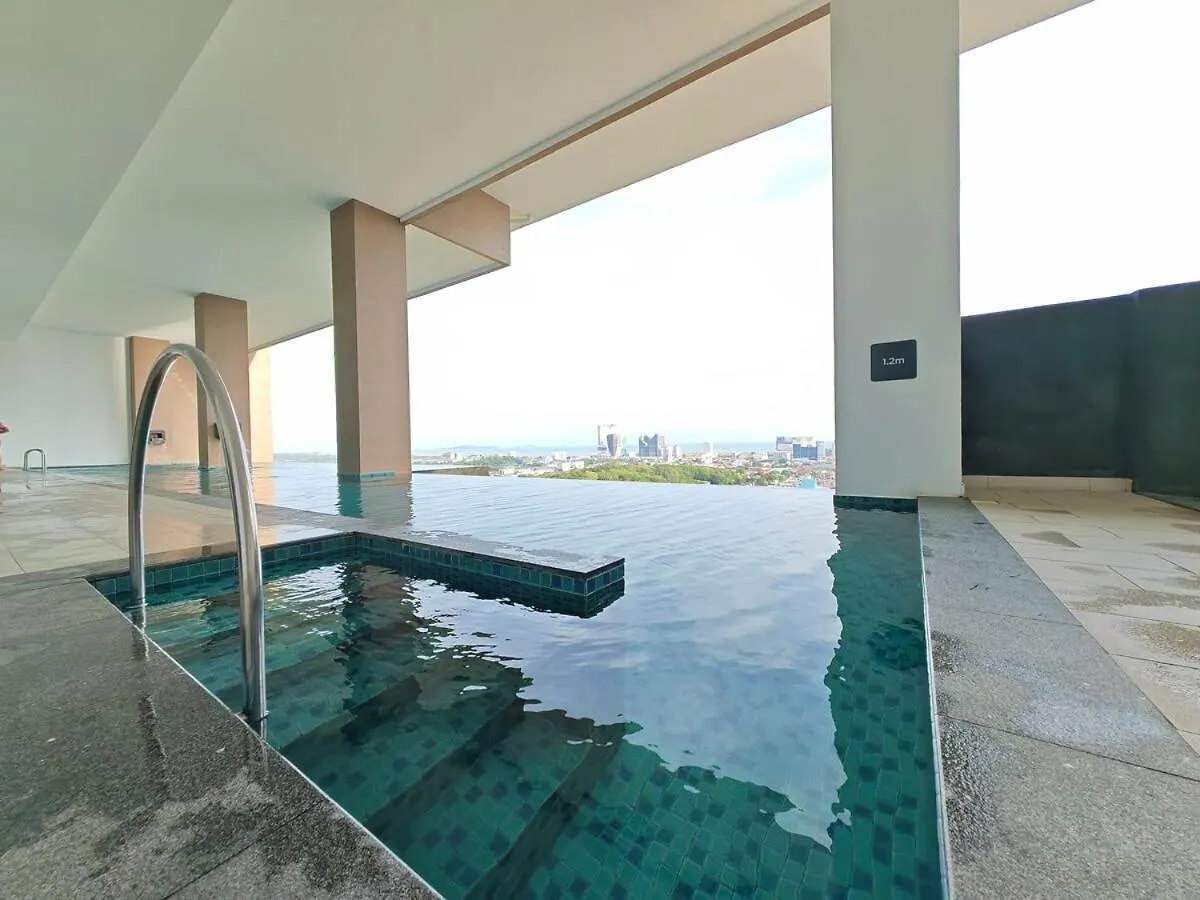 Lägenhet Mykey The Apple 2Br Suites Near Jonker Street Malacca